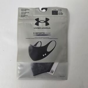 Under Armour Featherweight Black Gray Sports Mask